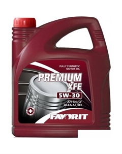 Моторное масло Premium XFE 5W-30 5л Favorit