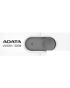 USB Flash UV220 32GB (белый/серый) Adata