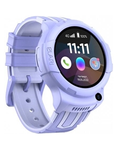 Детские умные часы KidPhone 4G Wink (сиреневый) Elari