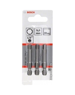 Набор бит 2607001734 (3 предмета) Bosch