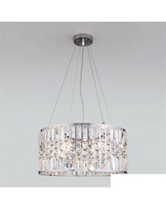 Подвесная люстра Lory 10125/5 хром/прозрачный хрусталь Strotskis Smart Евросвет