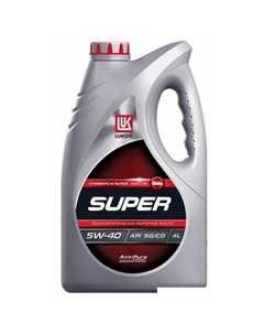 Моторное масло Супер полусинтетическое API SG/CD 5W-40 4л Лукойл