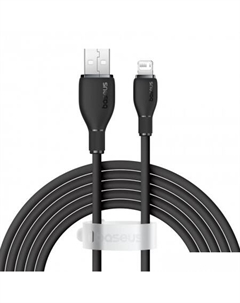 Кабель Pudding Series USB Type-A - Lightning (2 м, черный) Baseus
