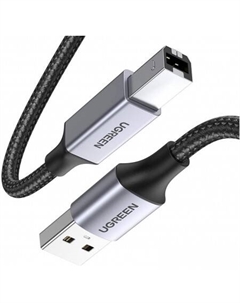 Кабель US369 80804 USB Type-A - USB Type-B (3 м, черный) Ugreen