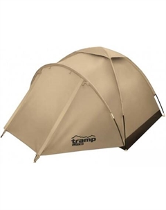 Треккинговая палатка Fly 2 (песочный) Tramp lite