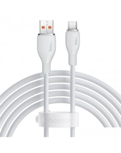 Кабель Pudding Series USB Type-A - USB Type-C (2 м, белый) Baseus