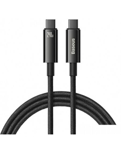 Кабель Tungsten Gold Fast Charging Data Cable USB Type-C - USB Type-C (3 м, черный) Baseus
