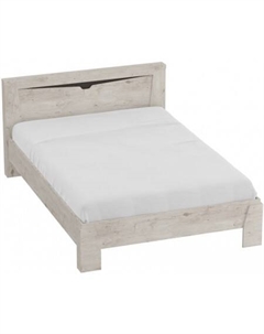 Кровать Соренто 120x200 (дуб бонифаций/кофе структурный матовый) Мебельград