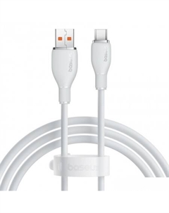 Кабель Pudding Series USB Type-A - USB Type-C (1.2 м, белый) Baseus