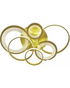 Припотолочная люстра 10248/6LED (золото) Escada