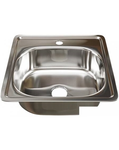 Кухонная мойка 528187 (полированная, 0.6 мм) Mixline