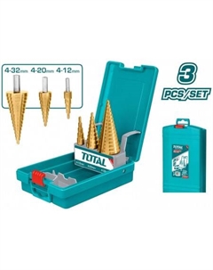 Набор сверл TACSD2031 4-12/4-20/4-32 мм (3 шт) Total