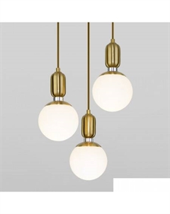 Подвесная люстра Bubble 50151/3 (латунь) Евросвет