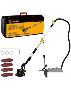 Шлифмашина для стен и потолков DKWS1100W 083-1037 (кейс) Deko