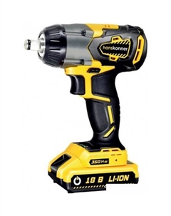 Гайковерт HCD18350S (с 2-мя АКБ, кейс) Hanskonner
