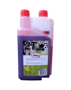 Моторное масло 2T Stroke Oil SemiSynthetic Red 1л Jasol