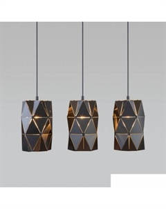 Подвесная люстра Reprise 50145/3 (черный) Евросвет