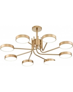 Люстра средней высоты Skylar 10258/8 LED*70W Champagne gold Escada