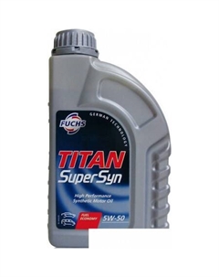 Моторное масло Titan Supersyn 5W-50 1л Fuchs