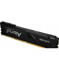 Оперативная память FURY Beast 8GB DDR4 PC4-29800 KF437C19BB/8 Kingston