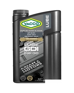 Моторное масло LUBE GDI 5W-30 2л Yacco