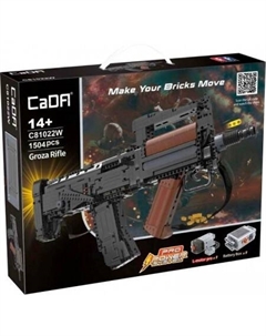 Конструктор C81022W Российский штурмовой стрелково-гранатомётный комплекс ОЦ-14 «Гроза» Cada