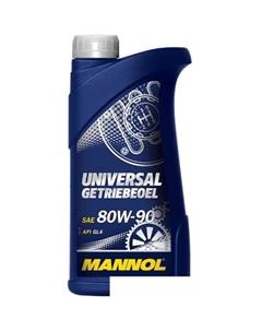 Трансмиссионное масло Universal Getriebeoel 80W-90 API GL 4 1л Mannol