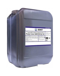 Моторное масло Power Line Super SL/CF 10W-40 20л Zenit