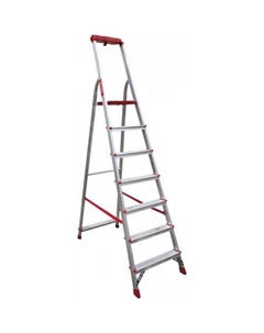 Лестница-стремянка NV 3115 3115107 с органайзером (7 ступеней) Новая высота