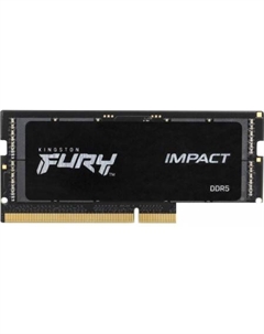 Оперативная память FURY Impact 8ГБ DDR5 SODIMM 4800 МГц KF548S38IB-8 Kingston