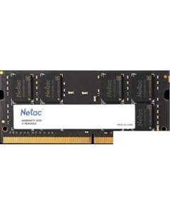 Оперативная память Basic 8GB DDR4 SODIMM PC4-21300 NTBSD4N26SP-08 Netac