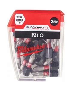 Набор бит 4932430861 (25 предметов) Milwaukee