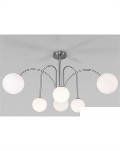 Люстра средней высоты 30177/6 (хром) Евросвет