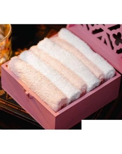 Набор полотенец Case Pink 8680943098122 (белый/розовый) Arya