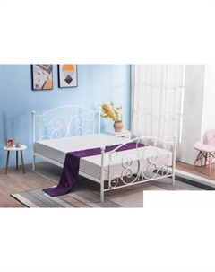 Кровать Panama 120x200 (белый) Halmar