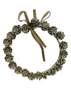 Елочная игрушка Венок 60545 (20 см) Shishi