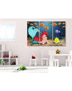 Модульная картина Детская 7.19 75x117 см Citydecor