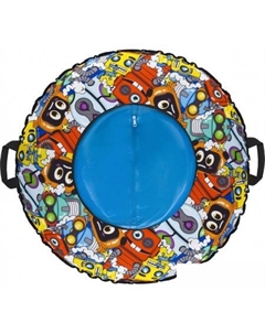 Тюбинг Robot 83 см (оксфорд, Норм) Тяни-толкай