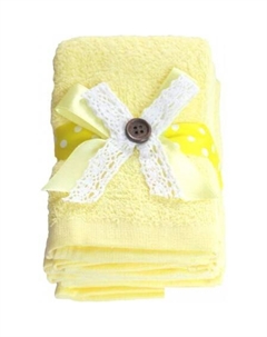 Набор полотенец Button 8680943086280 (желтый) Arya