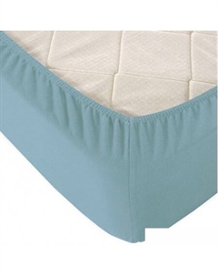Постельное белье Трикотажная на резинке 70x200x20см (голубая ель) Alleri