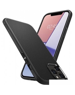 Чехол для телефона Liquid Air для iPhone 12/iPhone 12 Pro ACS01701 (черный) Spigen