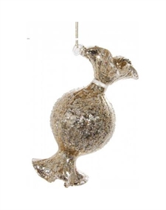 Елочная игрушка Конфета 52331 (9 см) Shishi