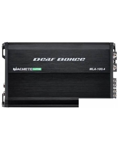 Автомобильный усилитель Machete MLA-100.4 Deaf bonce
