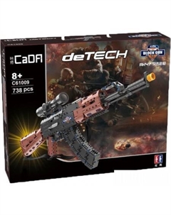 Конструктор Detech Автомат АК-47 C61009W Cada