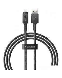 Кабель Unbreakable Series USB Type-A - Lightning (1 м, черный) Baseus