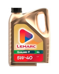 Моторное масло Qualard 9 5W-40 4л Lemarc