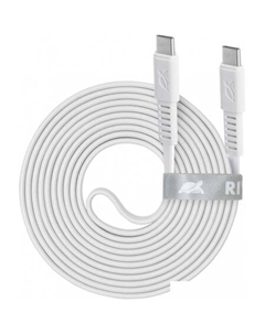 Кабель Type-C Type-C PS6005 WT21 (2.1 м, белый) Rivacase