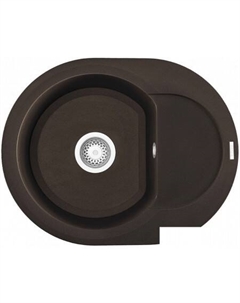 Кухонная мойка Easy Round 600 Espresso 78 Elleci