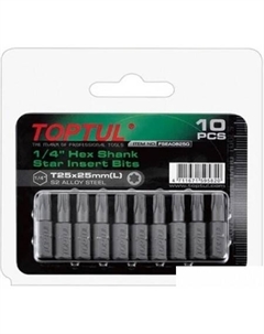 Набор бит FSEA1220G (10 предметов) Toptul