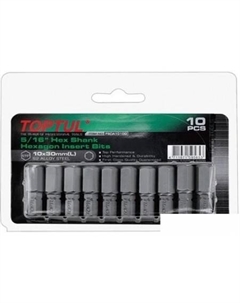 Набор бит FSDA1010G (10 предметов) Toptul